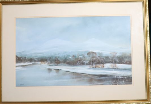 Watercolour." River Tweed". - Image 2