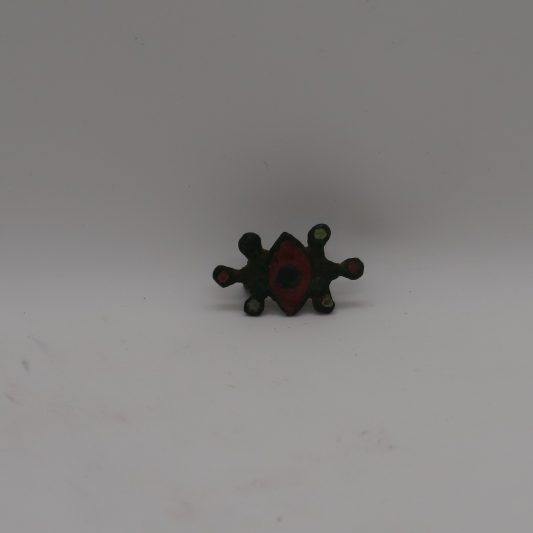Roman. Six Pronged Bronze Brooch. - Image 2