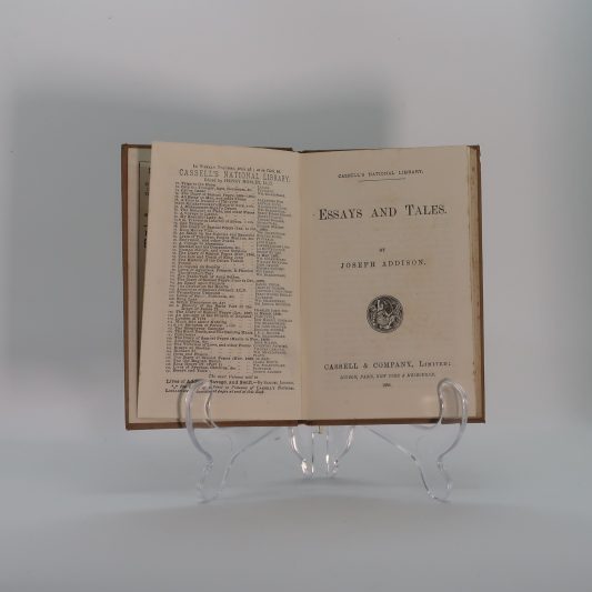 Essays and Tales. - Image 2