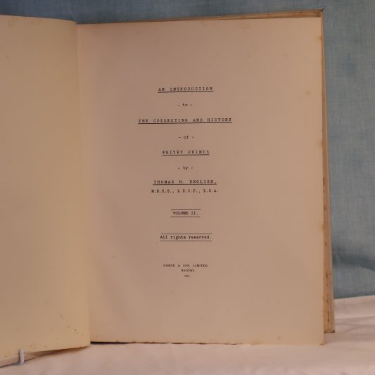 Arms of Whitby Prints, in Two volumes. - Image 4