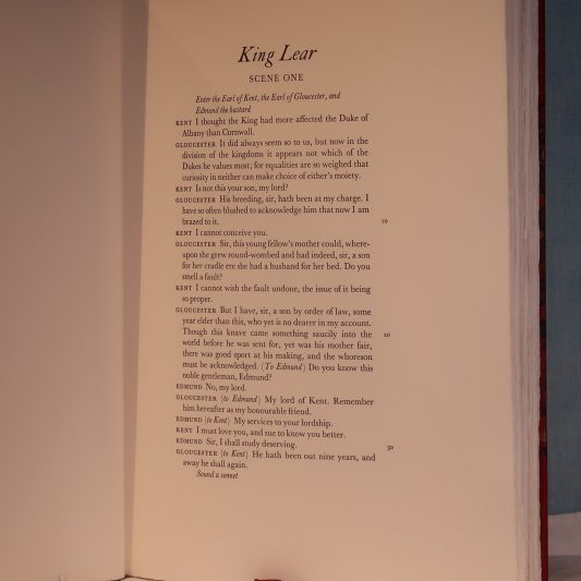 King Lear. Letterpress. - Image 2