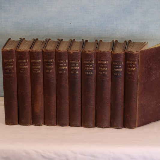Boswell's Life of Johnston. Ten Volumes.
