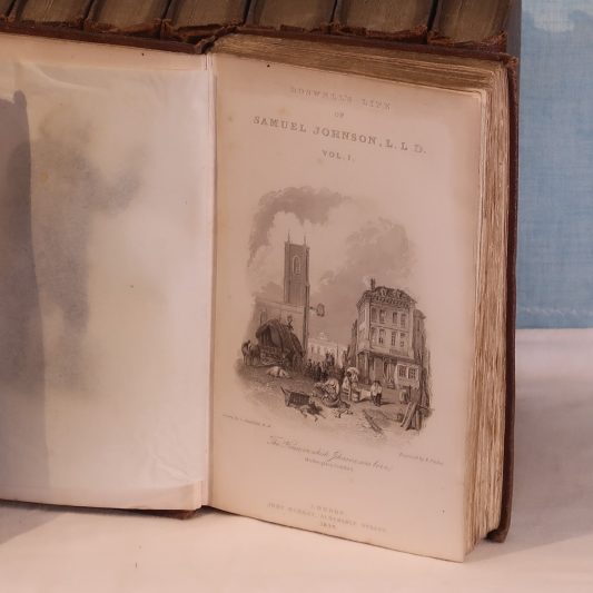 Boswell's Life of Johnston. Ten Volumes. - Image 2