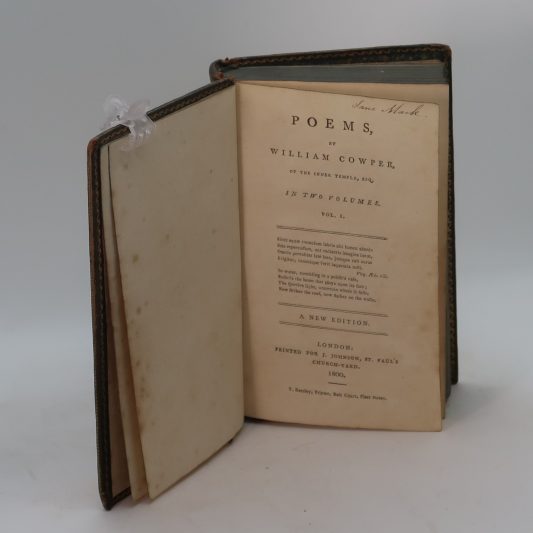 Poems of William Cowper. Volumes 1 & 2. - Image 2
