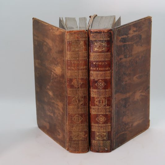 Wood's Dictionary. Two Volumes.