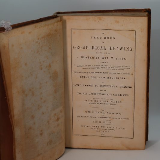 Minifie's Geometric Drawing Book.
