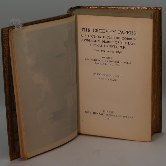The Creevy Papers. Volumes 1 & 2. - Image 3