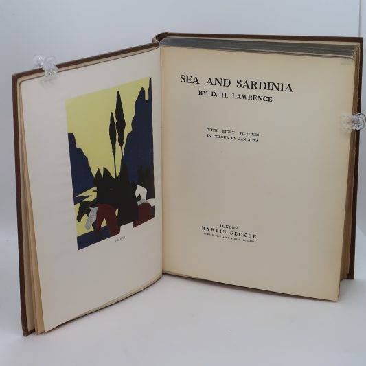 Sea and Sardinia. D.H. Lawrence.