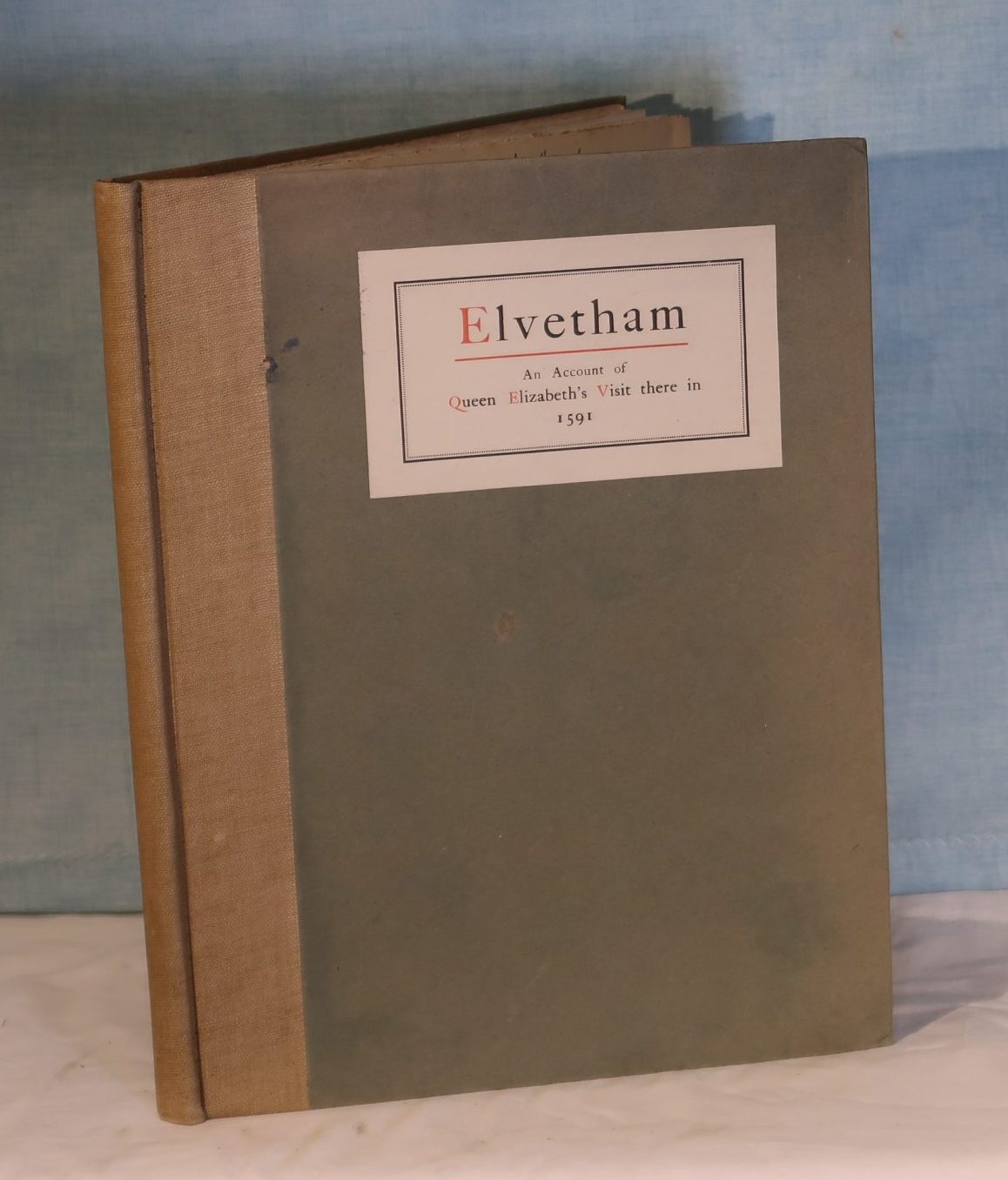 Photo of Elvetham. Queen Elizabeth’s Visit.1591.