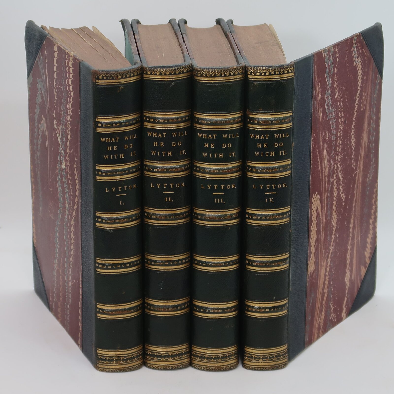 Photo of What Will He Do With It. Lytton. Volumes I, II, III. & IV.