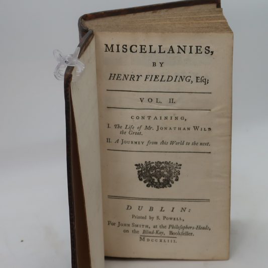 Fielding's Miscellany. Volumes I. & II. - Image 4