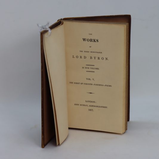 Byron's Works. Five Volumes - Image 3