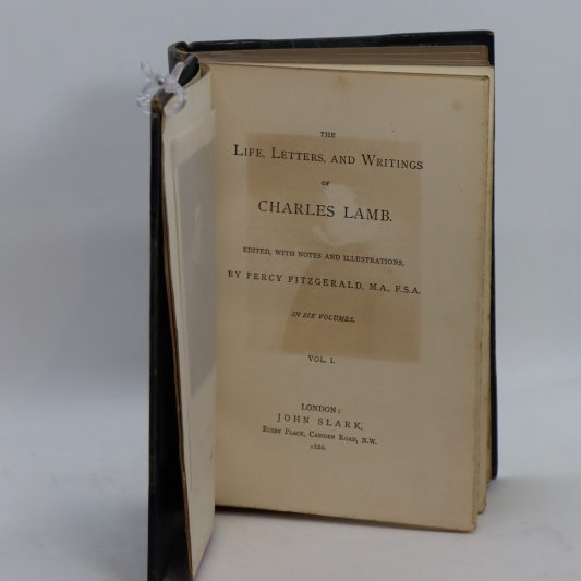 Works of Charles Lamb.Volumes I, II, III, IV, V & VI. - Image 2