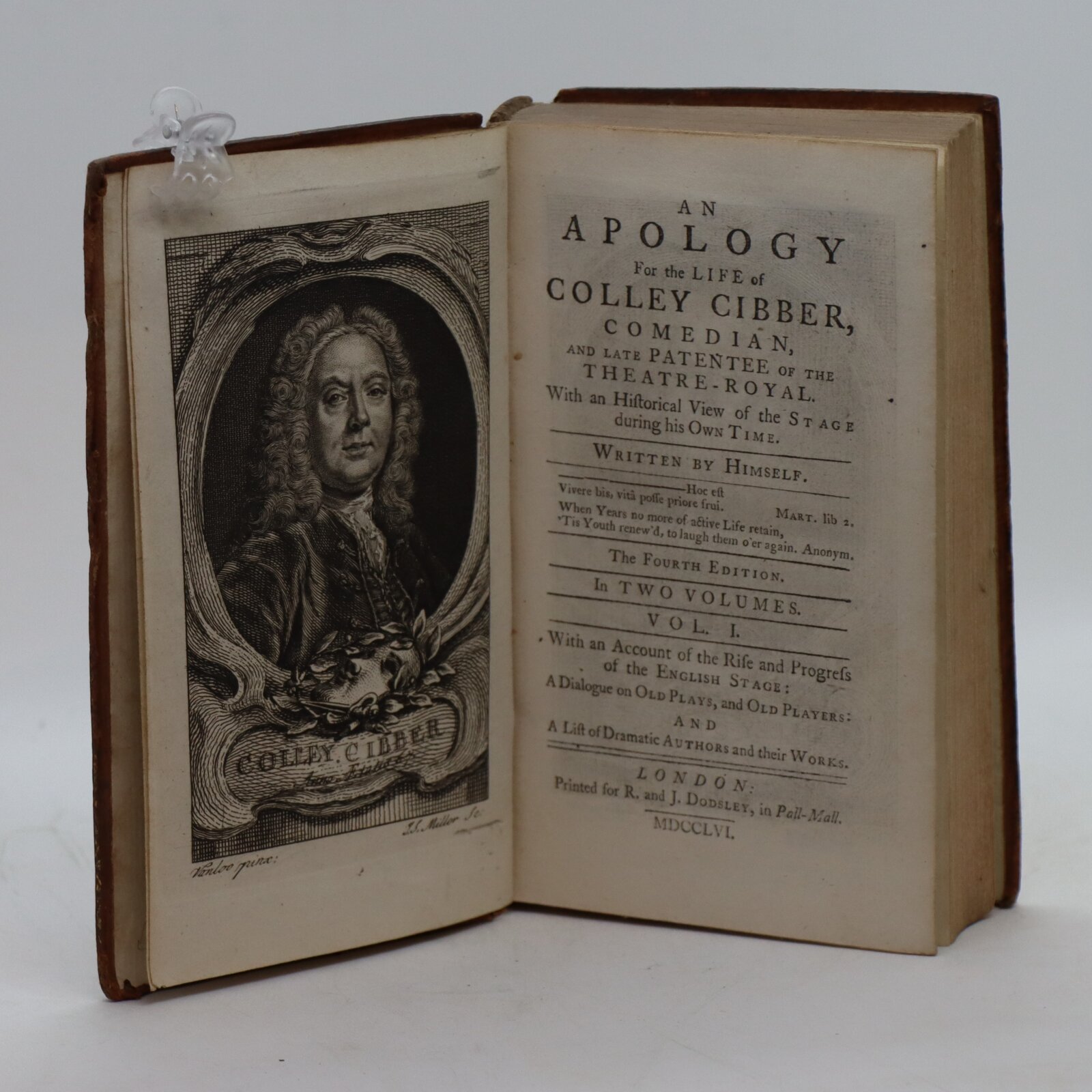 Cibber's Apology. Two Volumes. - Image 3