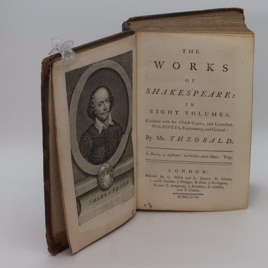 Theobald's Shakespeare. Volumes 1, 2 & 3. - Image 2