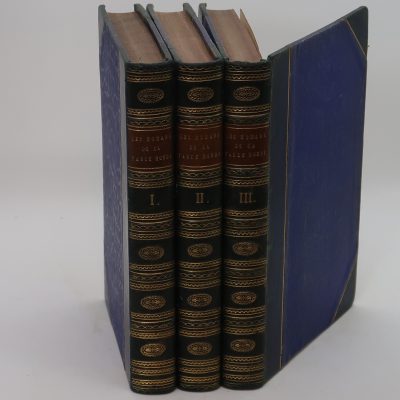 Les Romans De La Table Ronde. Volumes I, II & III.