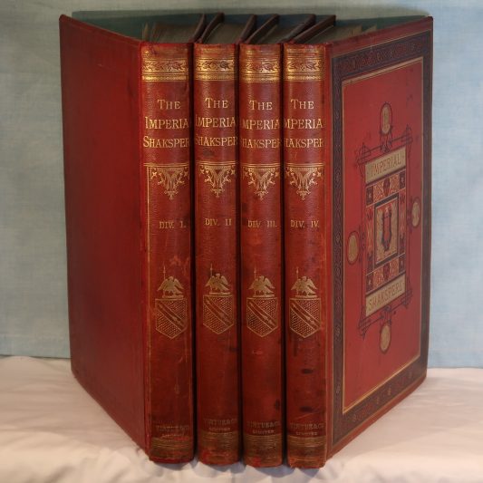 The Imperial Shakspere. Four Volumes.