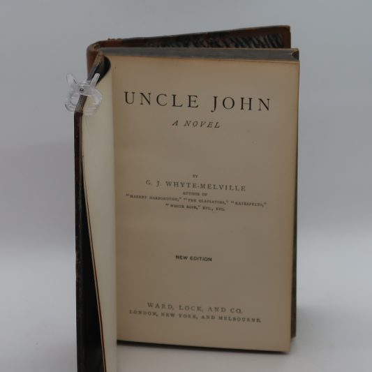 Uncle John. Whyte Melville's Novels. - Image 3