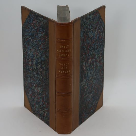 Songs and Verses. Whyte Melville's Novels.