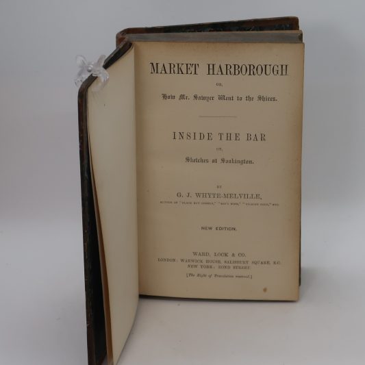 Market Harborough. Whyte Melville's Novels. - Image 3