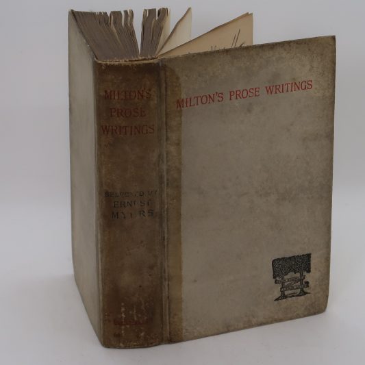 Milton's Prose Writings.