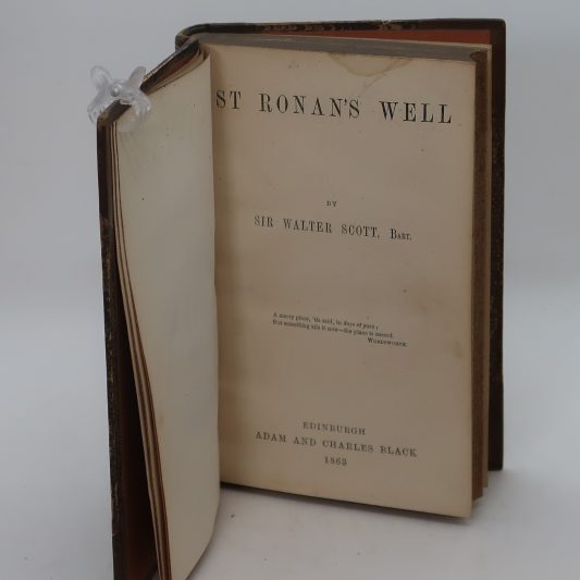 St Ronan's Well. Sir Walter Scott. - Image 3