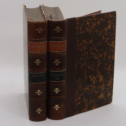 Montaigne. Essais 1, Essais II.