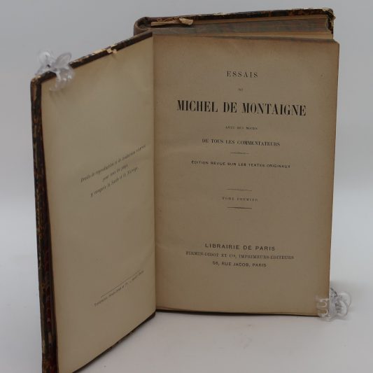 Montaigne. Essais 1, Essais II. - Image 4