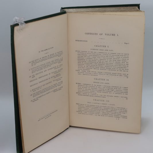 Animals and Plants under Domestication. Darwin. Vol. I. & II. - Image 6