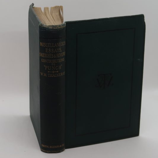 Miscellaneous Essays, Sketches and Reviews. W. M. Thackeray.