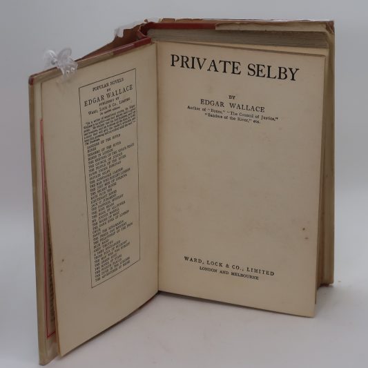 Private Selby. Edgar Wallace. - Image 4