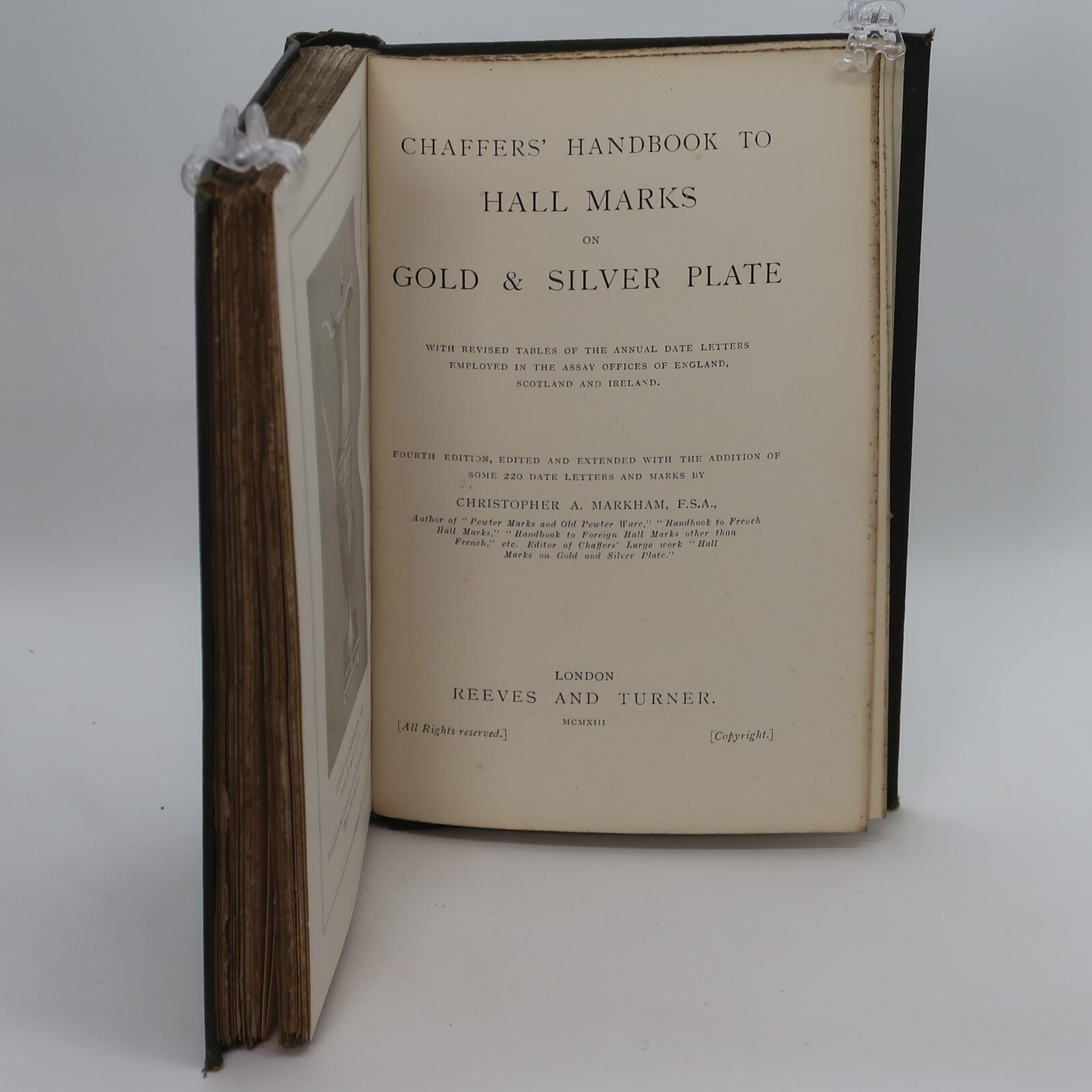 Handbook to Hallmarks on Plate. - Image 2