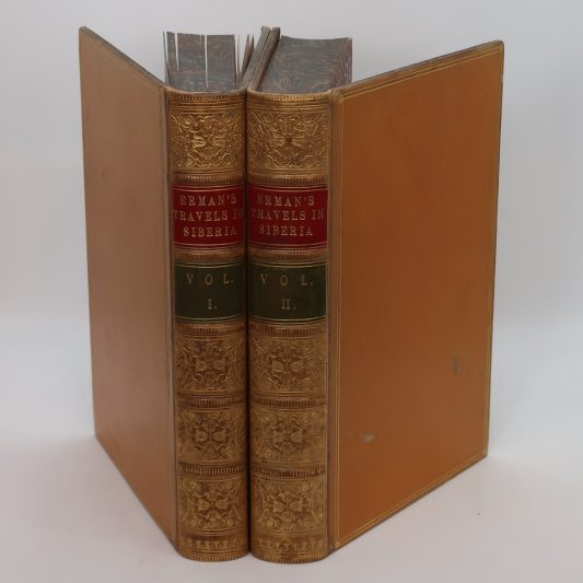 Erman's Travels in Siberia. Volumes 1. & II.