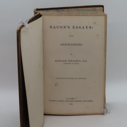 Bacon's Essays. Whately. - Image 3