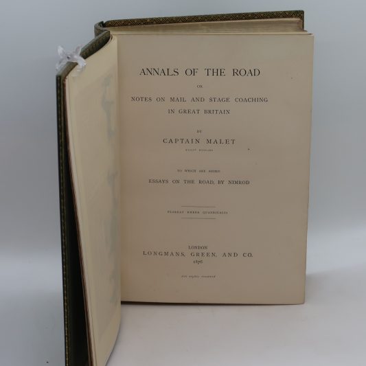 Annals of the Road. Captain Malet.   &  Down the Road. Birch Reynardson. - Image 8