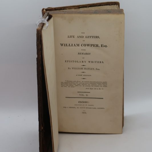 Hayley's  Life of Cowper. Volumes I., II. & III. - Image 4