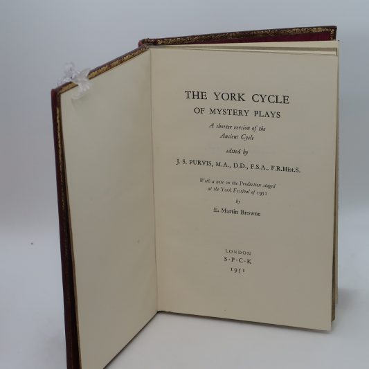 The York Cycle of Mystery Plays. York Festival June 1951 - Image 3