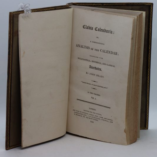 Clavis Calendaria. Volumes I & II. - Image 3