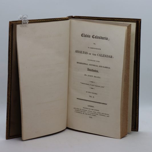 Clavis Calendaria. Volumes I & II. - Image 4