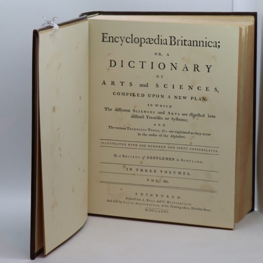 Encyclopaedia Britiannica. Volumes I, II & III. - Image 2