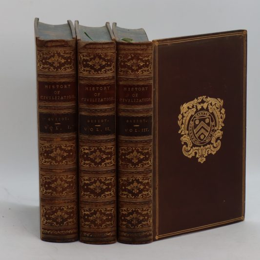 History of Civilisation. Guizot. Volumes I, II & III.