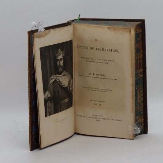 History of Civilisation. Guizot. Volumes I, II & III. - Image 4