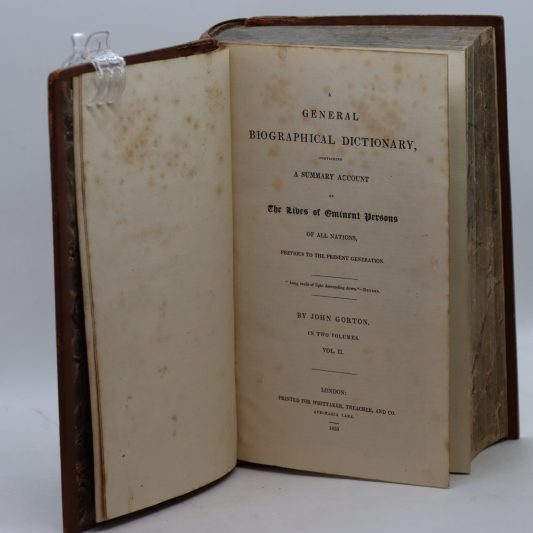 Gorton's Biographical Dictionary. Volumes I. & II. - Image 3