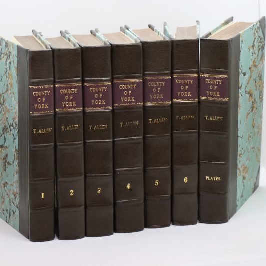 County of York. Volumes 1 to 6, & Plates volume.