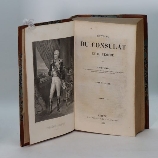 Histoire Du Consulat et De L'Emire. A D Thiers. Tomes 3, 4, 5 & 6. - Image 5