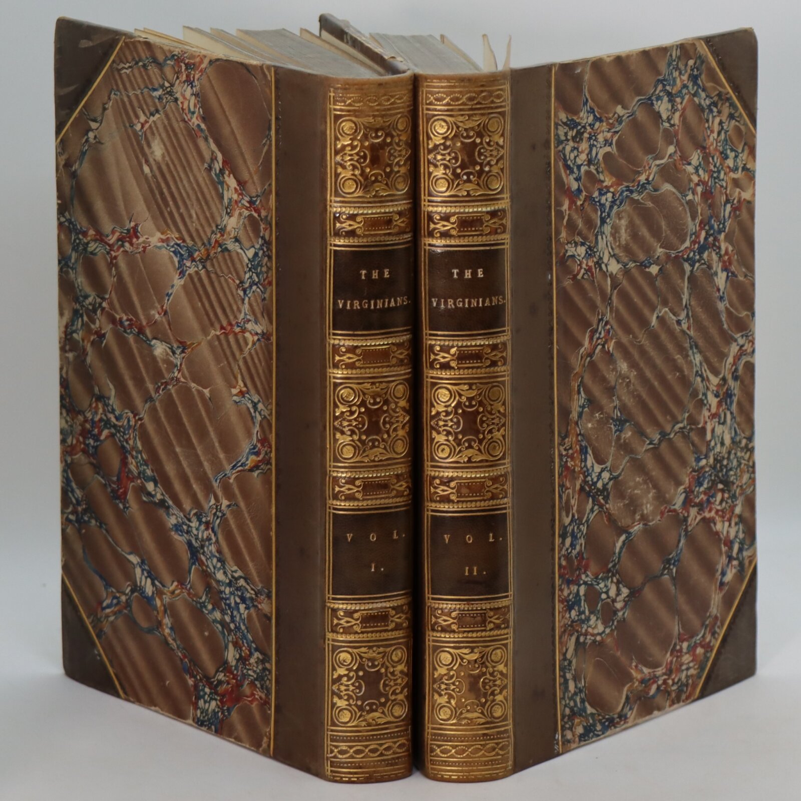 Photo of The Virginians. Volumes I & II.