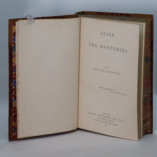 Lytton's Works. Alice. - Image 3