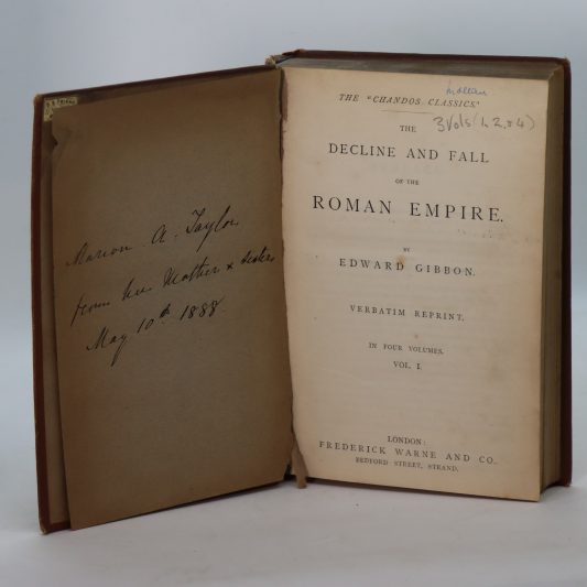 Gibbon's Roman Empire. It's Decline and Fall. Volumes I, II & IV. - Image 3