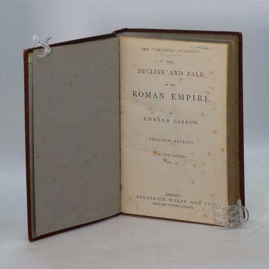 Gibbon's Roman Empire. It's Decline and Fall. Volumes I, II & IV. - Image 4