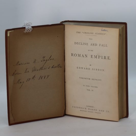 Gibbon's Roman Empire. It's Decline and Fall. Volumes I, II & IV. - Image 5